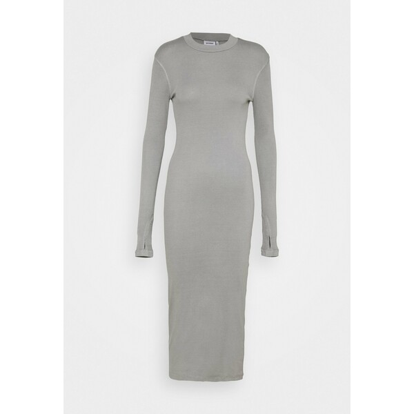 Weekday ELLA DRESS Sukienka dzianinowa grey medium dusty WEB21C05Q