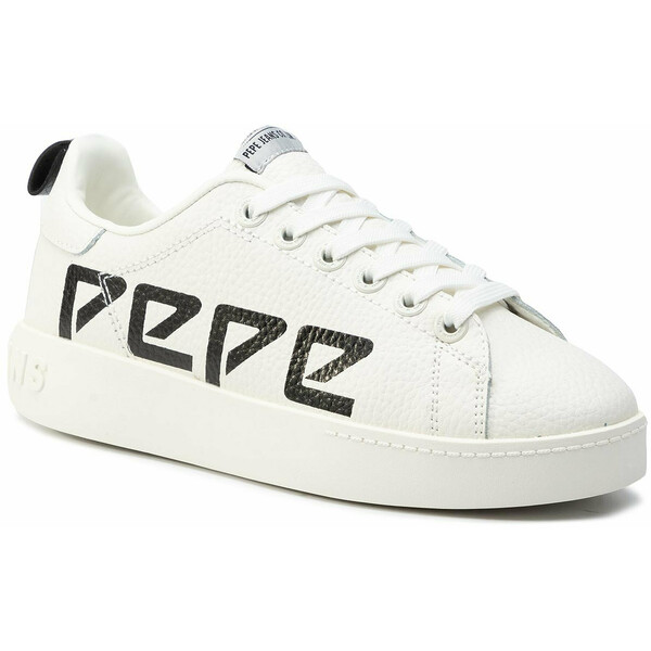 Pepe Jeans Sneakersy PLS30890 Biały
