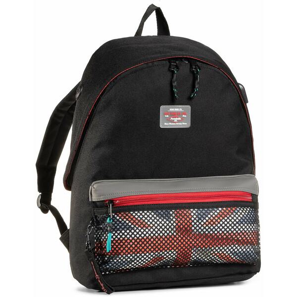 Pepe Jeans Plecak Malden Backpack PB120046 Czarny