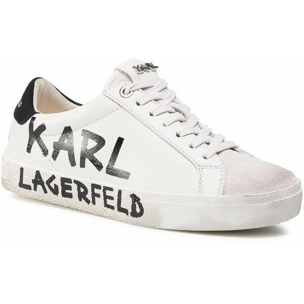 KARL LAGERFELD Sneakersy KL60110 Biały