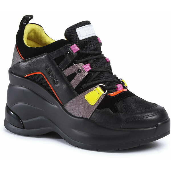 Liu Jo Sneakersy Karlie Revolution 26 BF0095 PX120 Czarny