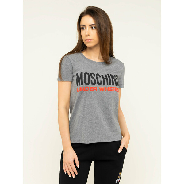 MOSCHINO Underwear & Swim T-Shirt A1905 9003 Szary Regular Fit