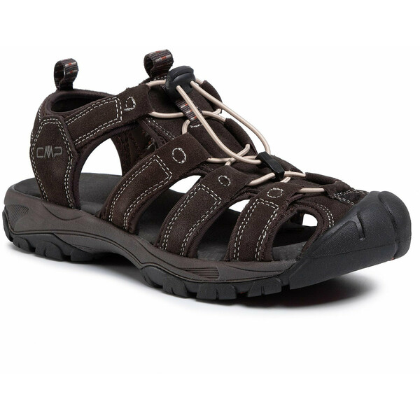 CMP Sandały Sahiph Leather Hiking Sandal 30Q9507 Brązowy