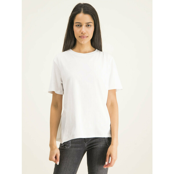 TwinSet T-Shirt 201TP2380 Biały Oversize