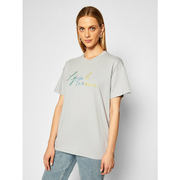 Local Heroes T-Shirt Runway Tee AW2021T0023 Szary Regular Fit