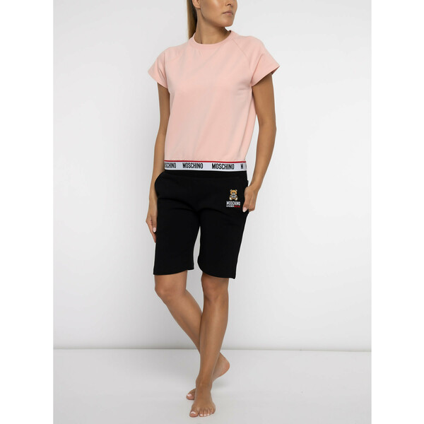 MOSCHINO Underwear & Swim T-Shirt A1703 9027 Różowy Regular Fit