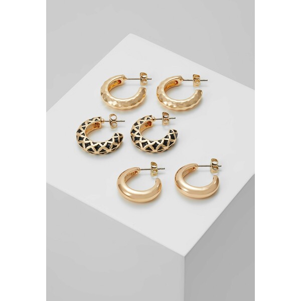 Pieces PCCLARY EARRINGS 3 PACK Kolczyki gold-coloured PE351L0N8