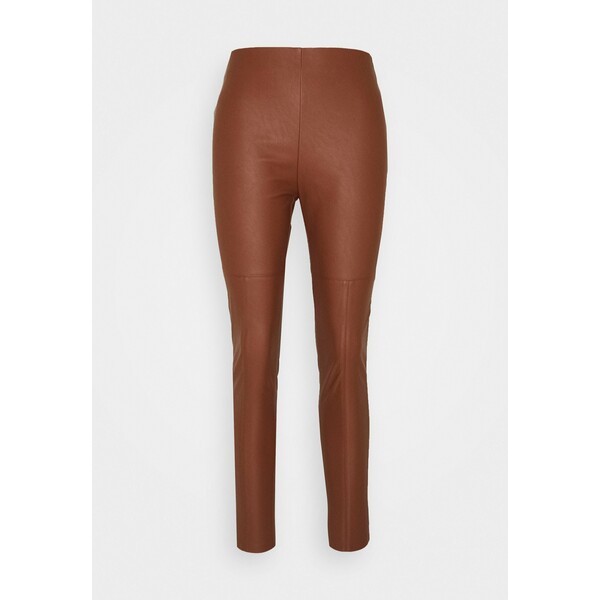 Pinko ANSELMO Spodnie materiałowe brown P6921A04Q