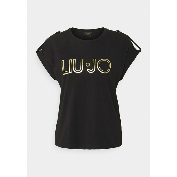 LIU JO T-shirt z nadrukiem nero LI621D022