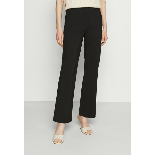 Anna Field Flared Business Trousers Spodnie materiałowe black AN621A05O