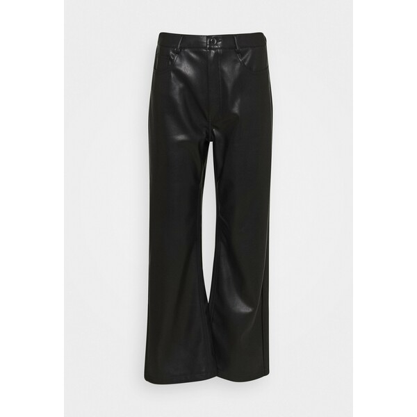 NA-KD HIGH WAIST PANTS Spodnie materiałowe black NAA21A04H