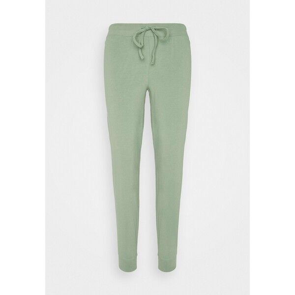 Lindex NIGHT TROUSERS ASTRID Spodnie od piżamy light dusty green L2E81O009