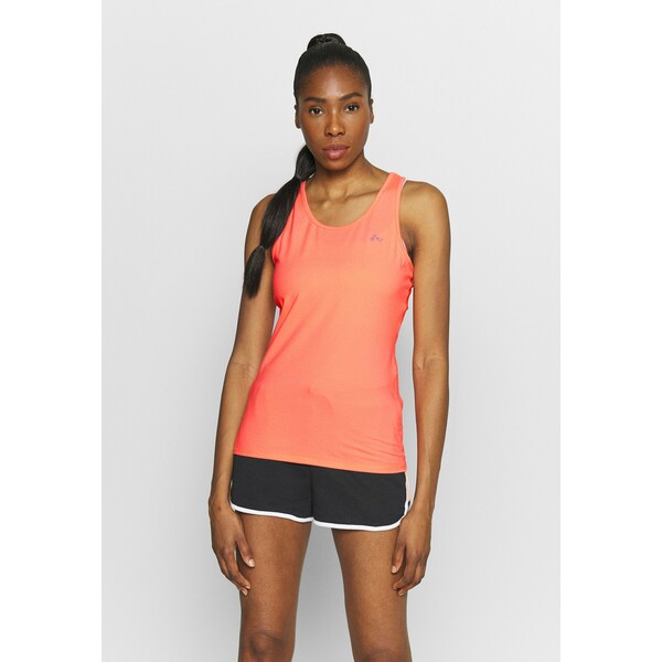 ONLY Play ONPCLARISSA TRAINING Koszulka sportowa neon orange NL241D08B