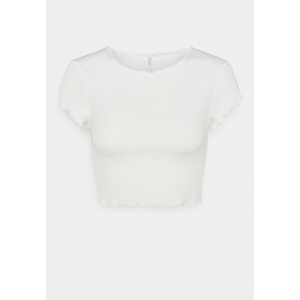 ONLY Petite ONLKITTY SHORT T-shirt basic cloud dancer OP421D045