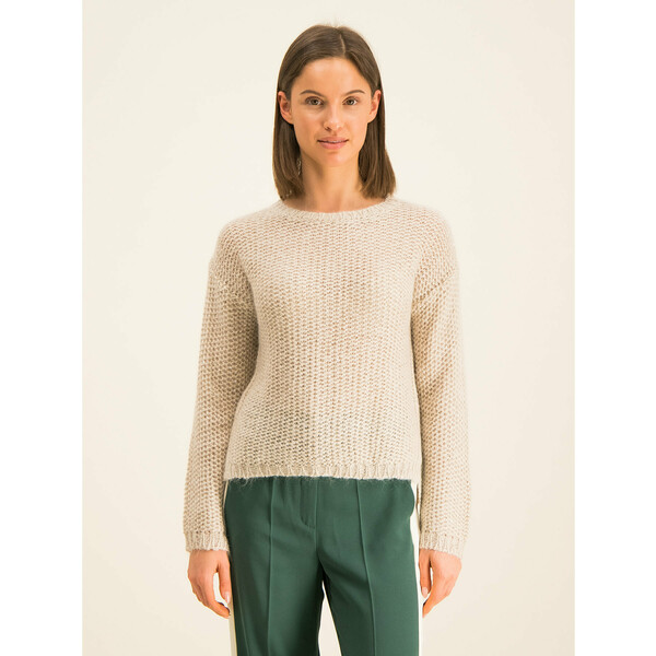 Marella Sweter Cicala 33660699 Beżowy Regular Fit
