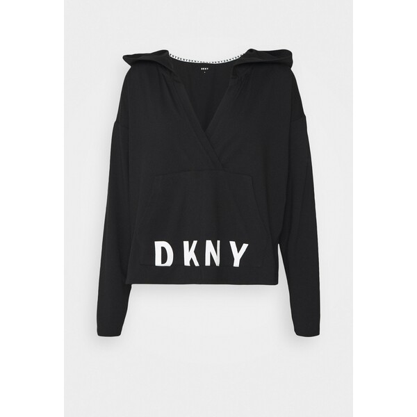 DKNY Intimates TECHNICAL Koszulka do spania black 1DK81Q00N