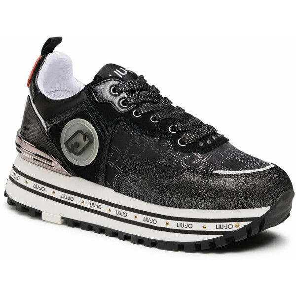 Liu Jo Sneakersy Maxi Wonder 1 BA1057 TX101 Czarny