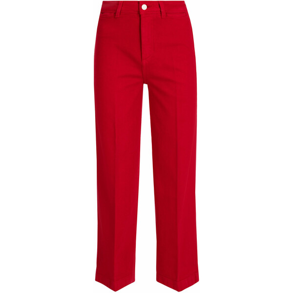 Tommy Hilfiger Jeansy Regular Fit Bell Bottom WW0WW26490 Czerwony Cropped Fit