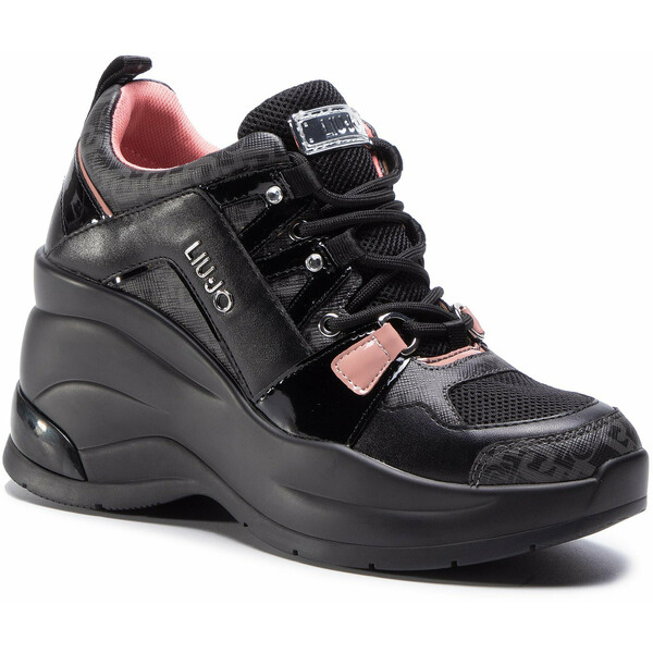 Liu Jo Sneakersy Karlie Revolution 26 BF0095 EX065 Czarny