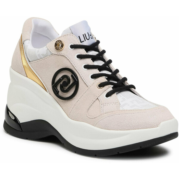Liu Jo Sneakersy Karlie Revolution 30 BA1019 PX119 Beżowy