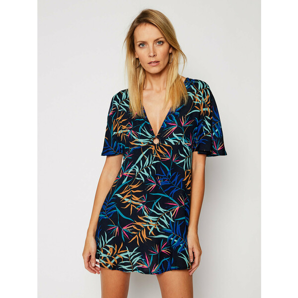 Roxy Sukienka plażowa Summer Cherry Cover Up Beach ERJX603179 Kolorowy Regular Fit
