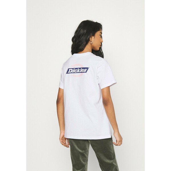 Dickies RUSTON TEE T-shirt z nadrukiem white DI621D00O