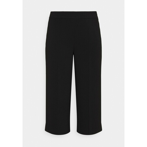 Vero Moda Curve VMETHA CULOTTE PANT Spodnie materiałowe black VEE21A02A