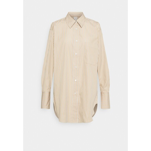 ARKET Shirt Koszula beige/white ARU21E00M