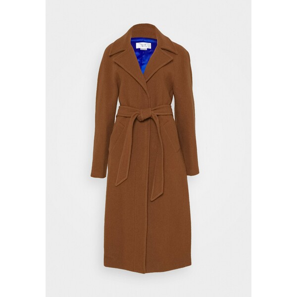 Victoria Victoria Beckham COAT Klasyczny płaszcz brown VIT21U003