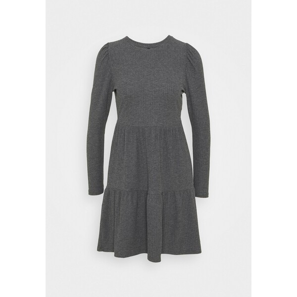 ONLY Petite ONLNELLA DRESS Sukienka dzianinowa dark grey melange OP421C08H