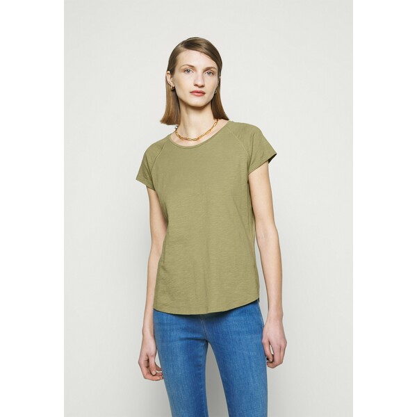 CLOSED WOMEN´S T-shirt basic green umber CL321D01H