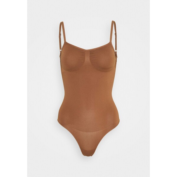 Cotton On Body GO FIGURE SMOOTH BODYSUIT Body chocolate mousse C1R81C000