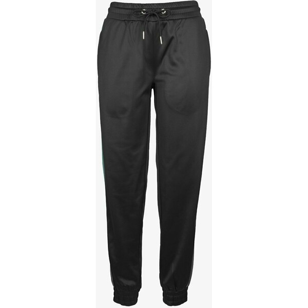Urban Classics Spodnie treningowe black/green UR621A025