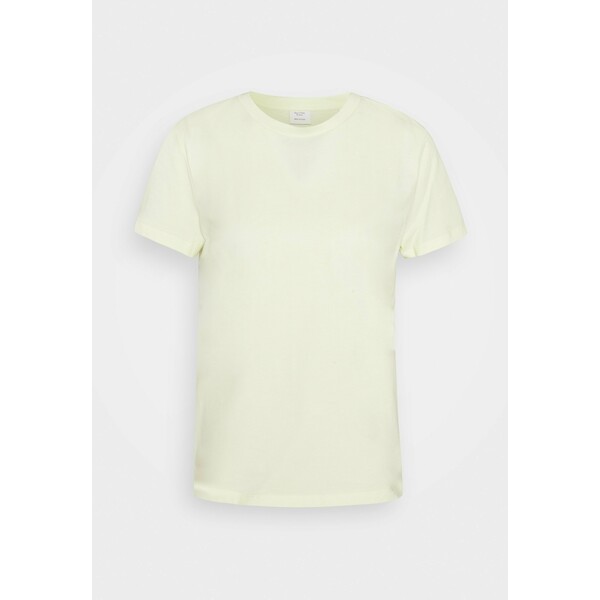 Marc O'Polo PURE BOXY SHORT SLEEVE CREW T-shirt basic light yellow M3X21D00C