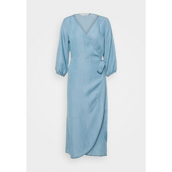 Cream AMIRA DRESS Długa sukienka blue denim CR221C0K9