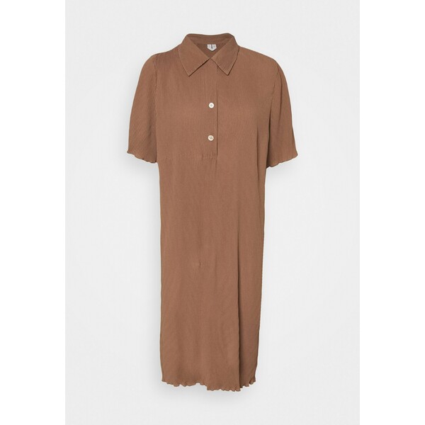 ARKET Sukienka koszulowa brown ARU21C00T