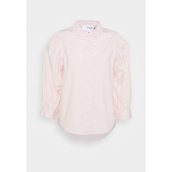 Selected Femme SLFROMANCE PUFF SLEEVE Koszula primrose pink SE521E0MW