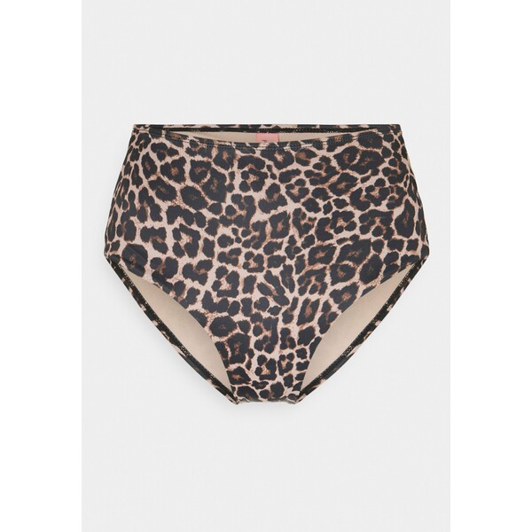 Hunkemöller LEOPARD GAME CHEEKY Dół od bikini warm taupe HM181I094