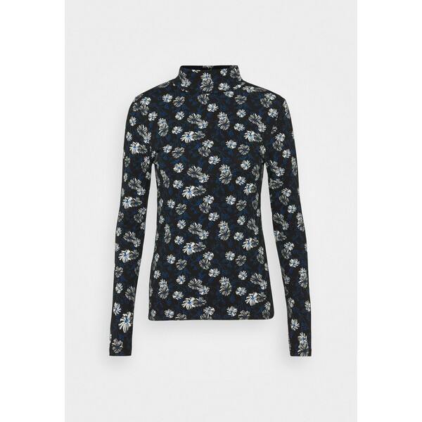 Marks & Spencer London FUN FLORA Bluzka z długim rękawem black QM421D032