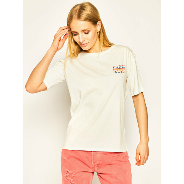 Billabong T-Shirt They Are Coming S3SS10 BIP0 Biały Regular Fit