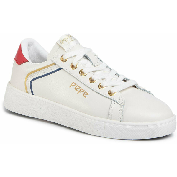 Pepe Jeans Sneakersy Roxy Arch PLS30956 Biały