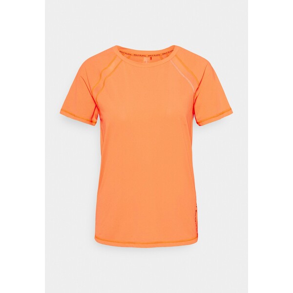ONLY Play ONPPERFORMANCE TRAINING LOOSE T-shirt basic sunset orange/black NL241D0I9