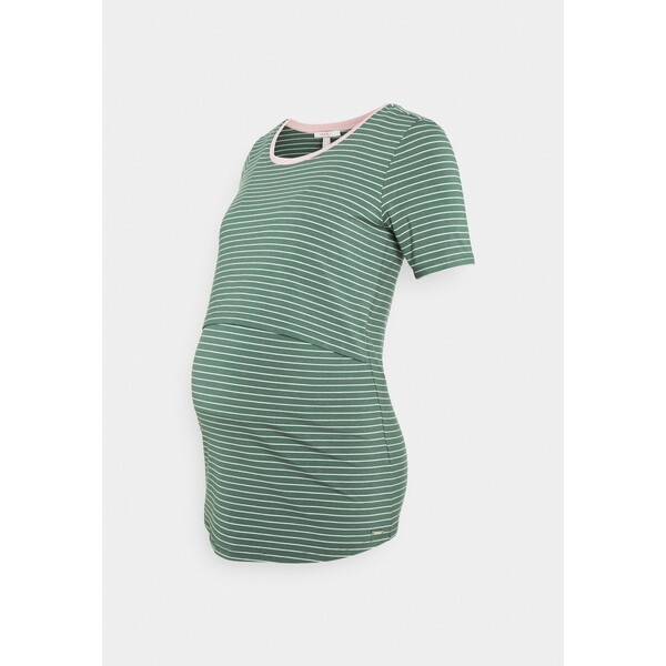 Esprit Maternity NURSING T-shirt z nadrukiem vinyard green ES929G0F9