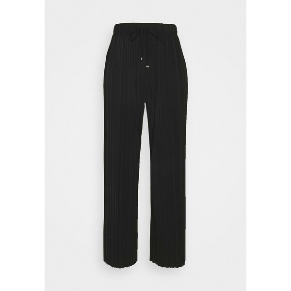 Dorothy Perkins Petite TIE WAIST TROUSER Spodnie materiałowe black DP721A03L
