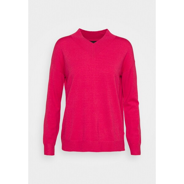 Marks & Spencer London HIGH VEE Sweter pink QM421I03H