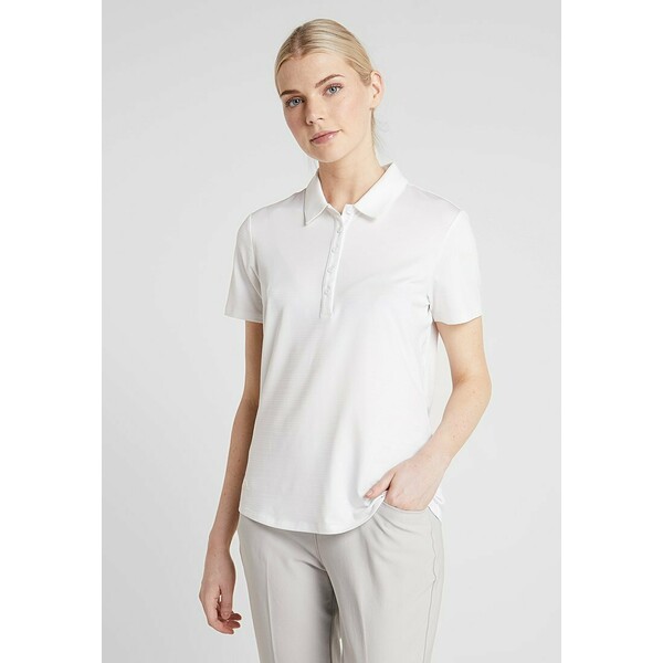 adidas Golf MICRODOT SHORT SLEEVE Koszulka polo white TA441D013