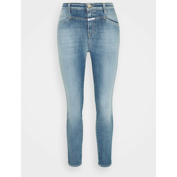 CLOSED PUSHER Jeansy Skinny Fit mid blue CL321N0B9