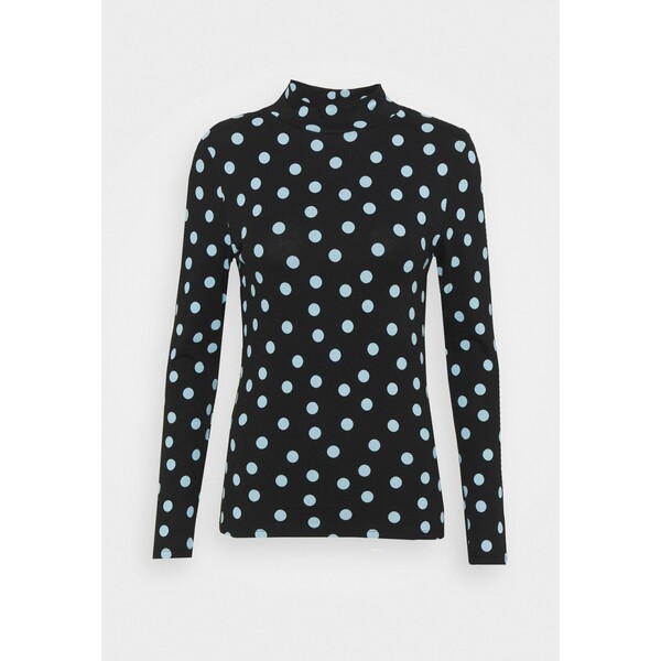 Marks & Spencer London FUN SPOT Bluzka z długim rękawem black QM421D02K