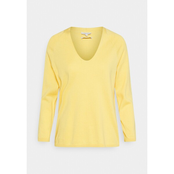 mine to five TOM TAILOR V NECK Sweter mellow yellow T0X21I00M