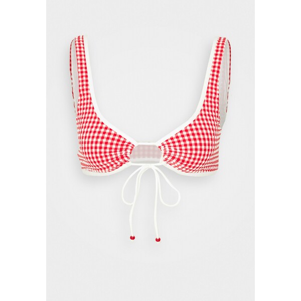 La Perla Góra od bikini red/off-white 2LP81J00C